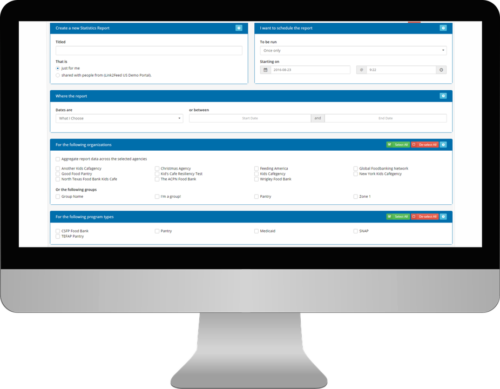 Food Pantry And Food Bank Software Reporting Link2feed